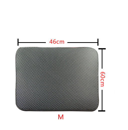 Double-Layer Cat Litter Trapping Mat