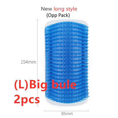 Wall-Mounted Cat Self-Grooming Brush