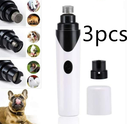 Electric Pet Nail Grinder & Grooming Clipper