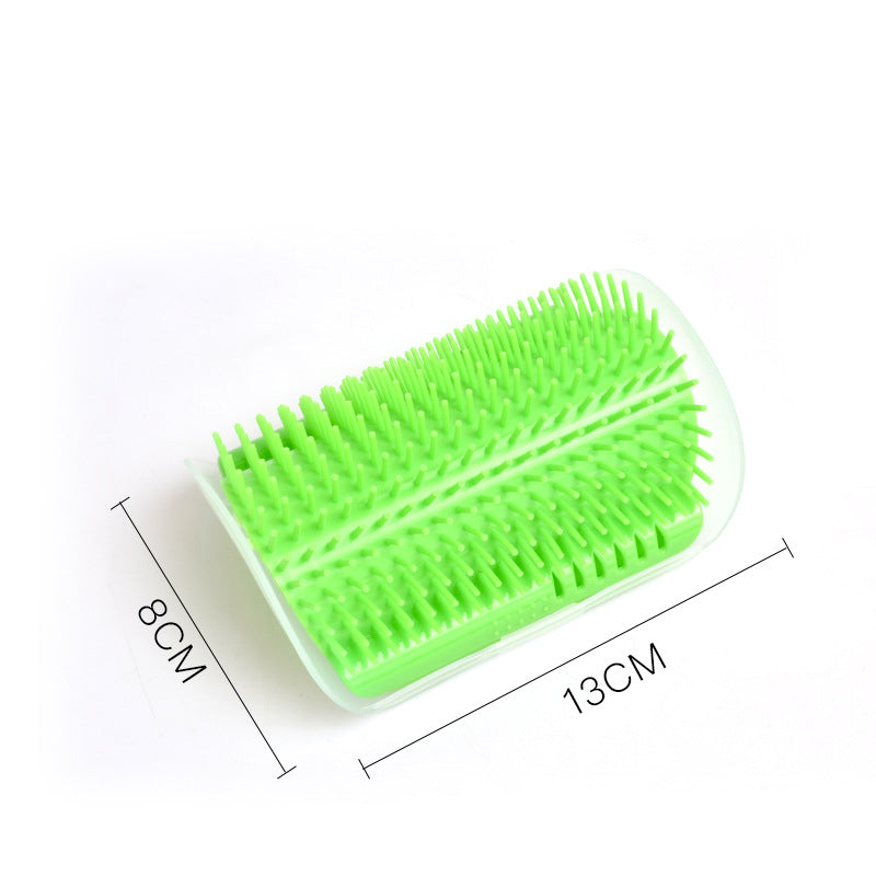 Wall-Mounted Cat Self-Grooming Brush