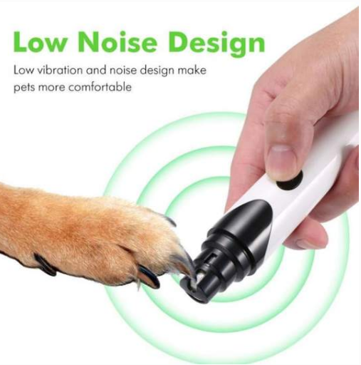 Electric Pet Nail Grinder & Grooming Clipper