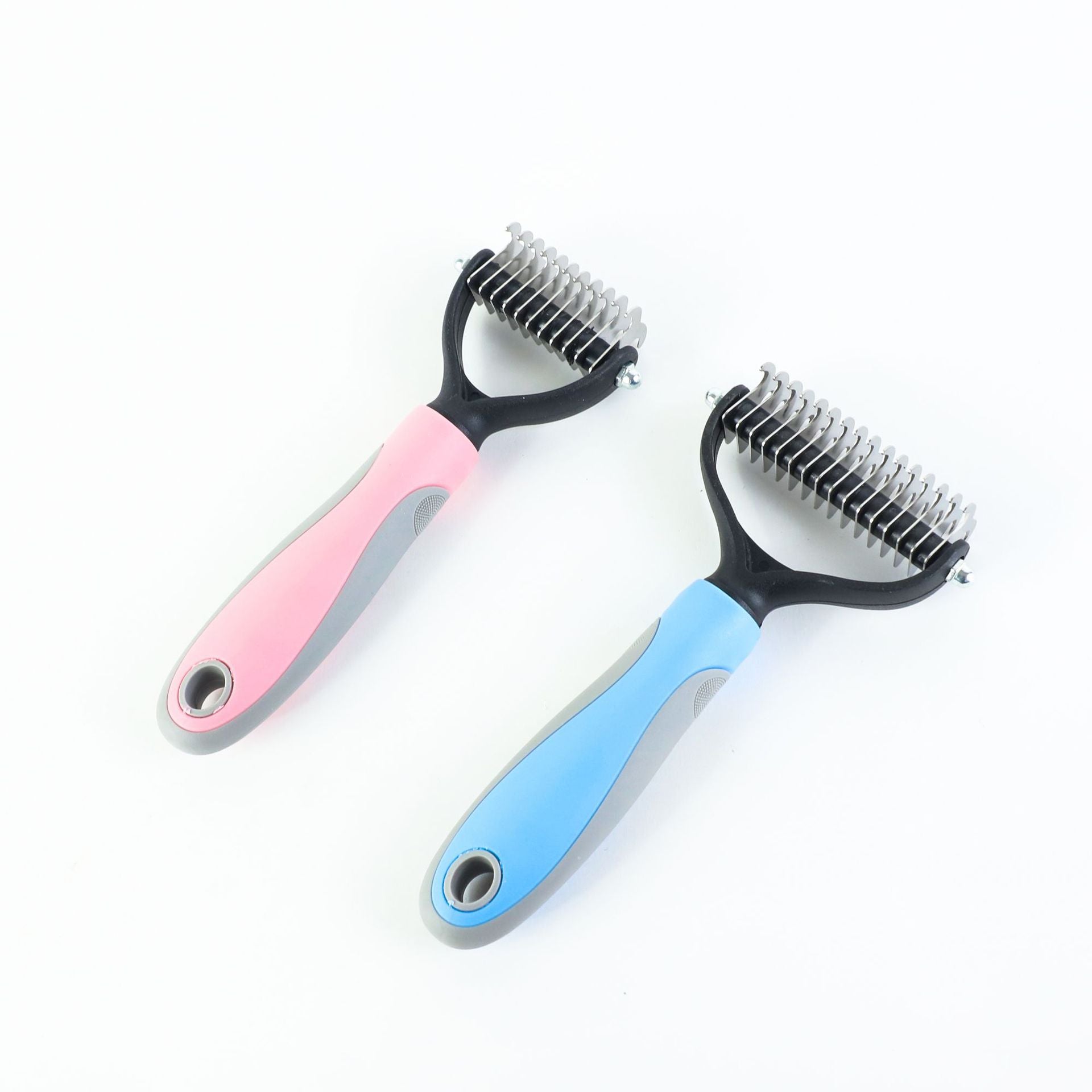Double-Sided Pet Grooming & Hair Removal Brush
