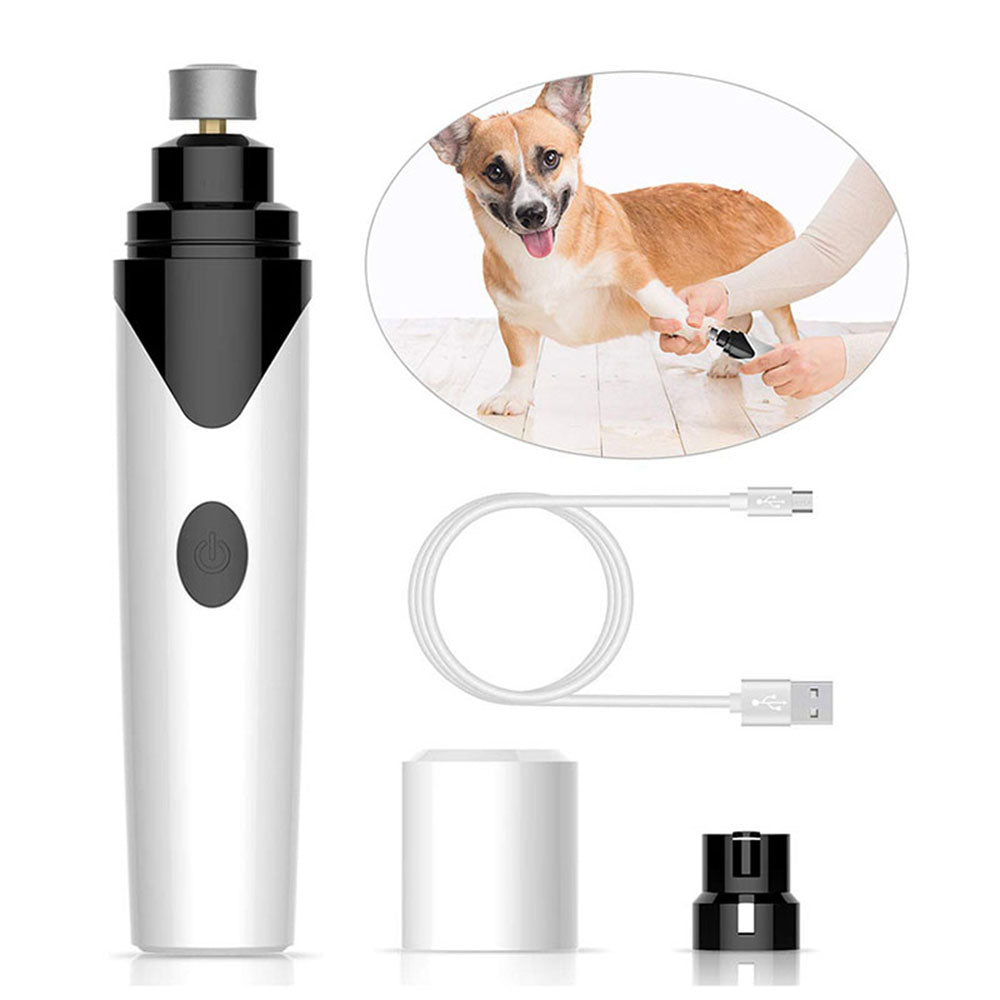 Electric Pet Nail Grinder & Grooming Clipper