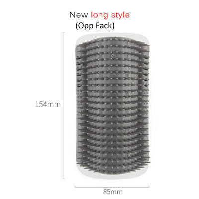 Wall-Mounted Cat Self-Grooming Brush