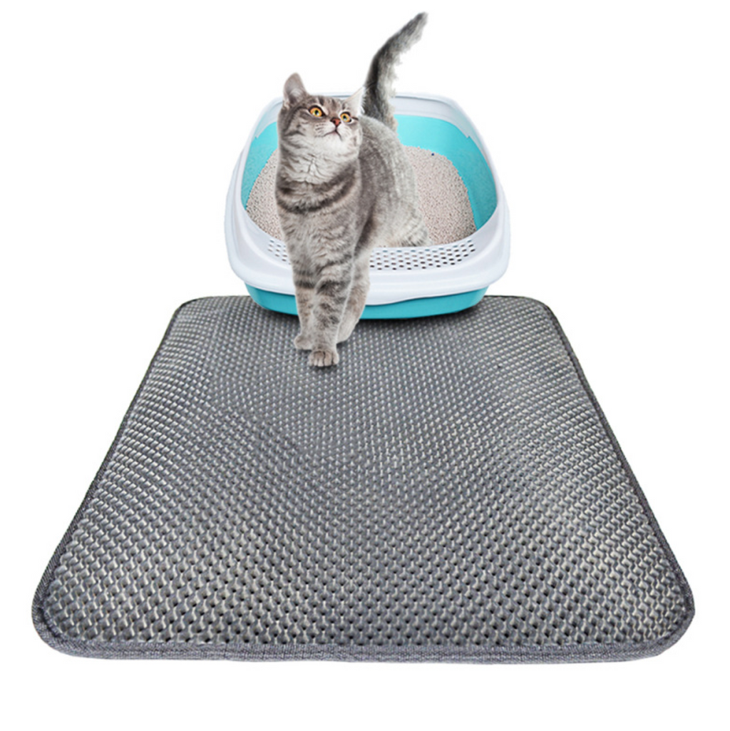 Double-Layer Cat Litter Trapping Mat
