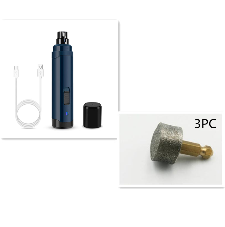 Electric Pet Nail Grinder & Grooming Clipper